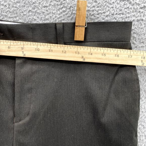 Ralph Lauren Dress Pants Adult 34x30 Grey Classic Blue Label Trouser Preppy Mens - Picture 4 of 13